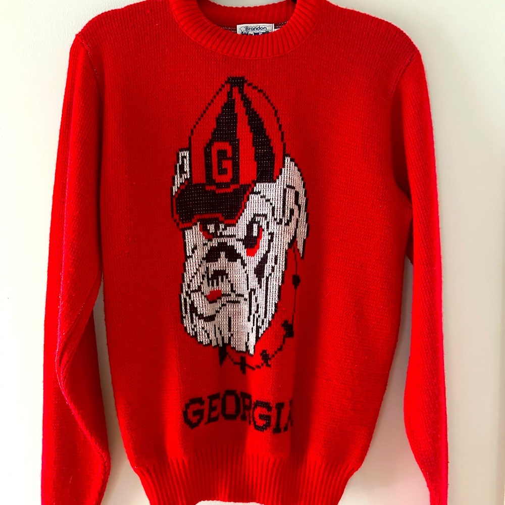 Georgia bulldog sweater